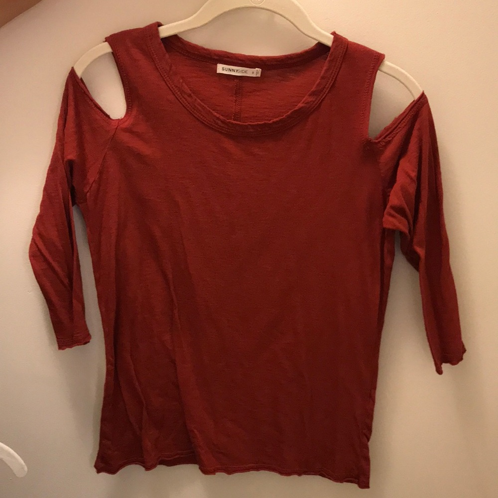 Sunnyside (Nordstrom) cold shoulder top